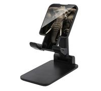 DJUETRUI Elephant Black Foldable Adjustable Cell Phone Stand