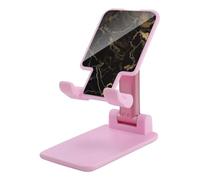 DJUETRUI Gold Black Marble Foldable Adjustable Cell Phone Stand