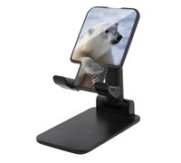 DJUETRUI Polar Bear Foldable Adjustable Cell Phone Stand