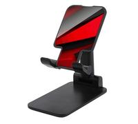 DJUETRUI Red Black Foldable Adjustable Cell Phone Stand