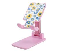 DJUETRUI Sunflower & Blue Daisy Foldable Adjustable Cell Phone Stand