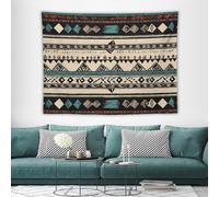 DJUETRUI Tapestry Wall Art Native American Patterns 60"x80" Living Room Decor