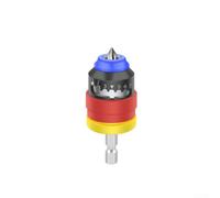djustable Depth Stop for Electric Drill, Countersink Drill Bit with Safe Clutch Mechanism, Screw Locator for Drywall and Wood Working, Metal Alloy Constructio(Red and Yellow)