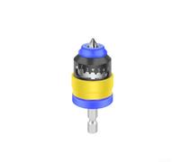 djustable Depth Stop for Electric Drill, Countersink Drill Bit with Safe Clutch Mechanism, Screw Locator for Drywall and Wood Working, Metal Alloy Constructio(Blue and Yellow)