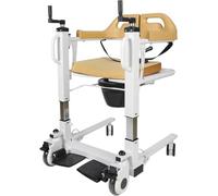 Djustable Height Patient Lift for Home use, Transfer Chair, Elderly and Disabled Shower Chair.