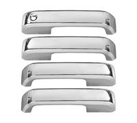 DJWSHENRUI 4-Piece Set of Ford F-150 Exterior Handle Decorative Parts 2015 2016 2017 2018 2019 2020(Electroplated Single Hole)