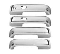 DJWSHENRUI 4-Piece Set of Ford F-150 Exterior Handle Decorative Parts 2015 2016 2017 2018 2019 2020(Electroplated Double Hole)