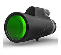 DJXIK Monocular Telescope12x42, Mini HD Low-Light Night Vision Telescope Waterproof, BAK4 Multi-Layer Coated Zoom Optical Lens, Suitable for Outdoor Hunting, Camping, Hiking