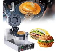 DJXLMN Electric Burger Maker Machine Nonstick 1200W Commercial Waffle Pancake Maker for Household & Commercial Use