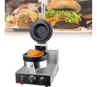 DJXLMN Electric Non-Stick Waffle Maker with Timer, 1200W for Burgers, Sandwiches, and Bread Baking at Home or Commercial Use