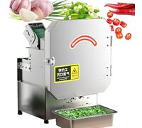 DJXLMN Electric Vegetable Chopper, 200W Food Processor, Commercial Home Use for Chives Scallions Beans Chili