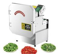DJXLMN Electric Vegetable Cutter, 200W Power, 700BPM Speed, for Slicing Onions, Garlic, Ginger, Chili, Potato, Cucumber
