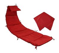 DJXLMN Fabric Replacement Cushion and Umbrella - Enhance Comfort and Style for Outdoor Hanging Hammock and Lounge Chairs with Durable Materials