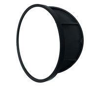 DJXLMN Round Sliding Door Mirror Cabinet - Solid Wood Storage for Bathroom and Living Room Decoration