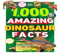 DK 1, 000 Amazing Dinosaur Facts Paperback Book DK Multicolor