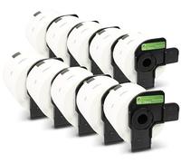 DK-11202 Labels,62mm x 100mm Label Roll Compatible with Ql Label Printers,White Standard Address Shipping Labels(300pcs/roll,10 Rolls,Reusable Label Holders)