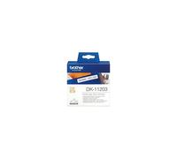 DK-11203 Label Roll, File Folder Labels, Black on White, 300 Labels, 17 mm (W) x 87 mm (L), Brother Genuine Supplies