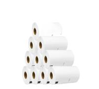 DK-11247 Large Shipping Labels 180 Count Compatible With Brother(10 pcs) | Black On White 103.6mm x 164.3mm; Does Not Include Label Holder Or Cartridge