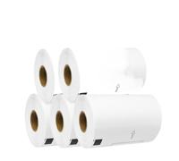 DK-11247 Large Shipping Labels 180 Count Compatible With Brother(5 pcs) | Black On White 103.6mm x 164.3mm; Does Not Include Label Holder Or Cartridge