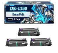 DK-1150 Drum Unit Compatible for Kyocera EcoSys P2235dn M2540dn M2735dw P2235dw Printers, With Chip Large Capacity 80000 Pages (3 Pack Black)