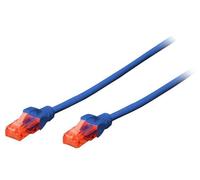 DK-1512-100/B patch cord RJ45 male, both sides U/UTP 5e line CCA PVC DIGITUS