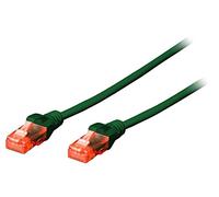 DK-1512-200/G Patch cord U/UTP 5e Line CCA PVC Green 20m 26AWG DIGITUS