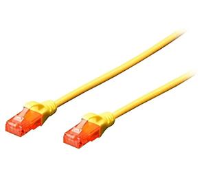 DK-1512-200/Y Patch cord U/UTP 5e Line CCA PVC Yellow 20m 26AWG DIGITUS