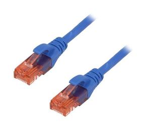 DK-1612-050/B patch cord U/UTP 6 line CCA PVC blue 5m 26AWG DIGITUS