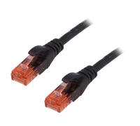 DK-1612-050/BL patch cord U/UTP 6 line CCA PVC black 5m 26AWG DIGITUS