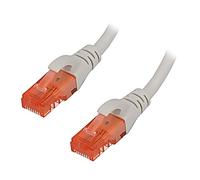 DK-1612-150 Patch cord U/UTP 6 Line CCA PVC Grey 15m 26AWG DIGITUS