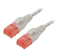 DK-1617-0025S patch cord RJ45 male, both sides U/UTP 6 line Cu LSZH DIGITUS