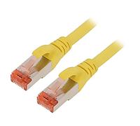DK-1644-050/Y patch cord S/FTP 6 line Cu LSZH yellow 5m 27AWG DIGITUS
