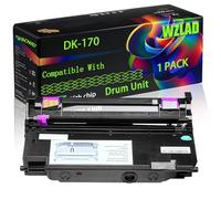 DK-170 Compatible for Kyocera Drum Unit with Chip FS-1320D FS-1320DN FS-1370DN ECOSYS P2135d Printers (1 Pack Black)