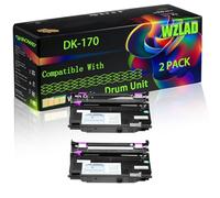 DK-170 Compatible for Kyocera Drum Unit with Chip FS-1320D FS-1320DN FS-1370DN ECOSYS P2135d Printers (2-Pack Black)