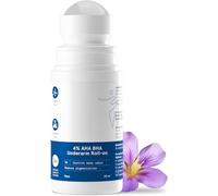 DK 4% AHA BHA Underarm Roll on | with 2% Lactic Acid, 1% Mandelic Acid, 1% Salicylic Acid | Prevents Odour, Reduces Pigmentation | for Radiant Underarms | Long Lasting Deodorant roll on with Fresh Fl