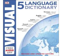 DK 5 Language Visual Dictionary Paperback Book DK Multicolor