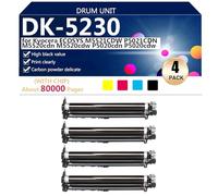 DK-5230 High Capacity Drum Unit Compatible for Kyocera ECOSYS M5521CDW P5021CDN M5520cdn M5520cdw P5020cdn P5020cdw Printers, Various Specifications Available,BCMY-1 set
