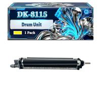 DK-8115 Drum Unit Compatible for Kyocera ECOSYS M8124cidn M8130cidn Printers, With Chip Large Capacity 80000 Pages (1 Pack Yellow)