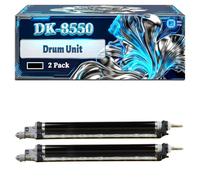 DK-8550 Drum Unit Compatible for Kyocera P4060dn 3553ci 4002i 4004i 4053ci 4054ci 5002i 5004i 6002i 6004i 7004i Printers, With Chip Large Capacity 150000 Pages (2 Pack Black)