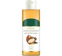 DK Argan Hair Oil from Morocco | Non-Sticky Formula for Frizz-Free, Stronger Hair | Daily Hair Nourishment | SLS & Paraben Free | Suitable for All Hair Types | (200ml)