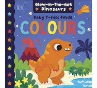 DK Baby T. Rex Finds Colours Paperback Book DK Multicolor