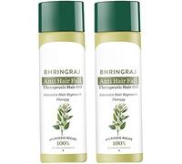 DK Bio Bhringraj Therapeutic Hair Oil for Falling Hair | Intensive Hair Regrowth Treatment | Nourishes Hair Follicles & Strengthens Roots | for Strong, Shiny Hair | 200ml (Pack of 2)