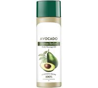 DK Cad.o Stress Relief Avocado Body Massage Oil - 200ml | Heals & Hydrates Dry Skin | 100% Botanical Extracts | Calming Aromatherapy Formula | Suitable for All Skin Types