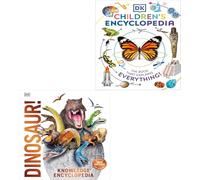 DK Childrens Encyclopedia, Knowledge Encyclopedia Dinosaur 2 Books CollectionSet
