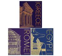 DK Classic History Collection 3 Books Set (Ancient Egypt, Ancient Rome, Ancient Greece)