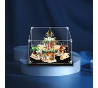 DK DISPLAYKING Acrylic display case for LEGO® The Heavenly Realms 80039 3mm Thickness dust-Free and Crystal Clear Display case with Screw (Lego Set is not Included) (No background)