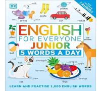 DK English for Everyone Junior 5 Words a Day Paperback Book DK Multicolor