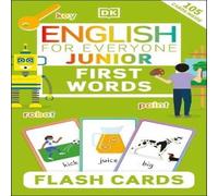 DK English for Everyone Junior First Words Flash Cards Cards Book DK Multicolor