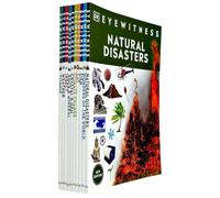 DK Eyewitness 10 Books Collection Set (SET 2 ) (Natural Disasters, Wonders of the World, Fish, Cat, Climate Change, Crystal and Gem, Rock and Mineral, Insect, Weather, Titanic)