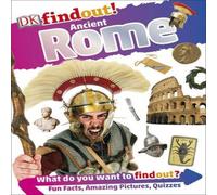DK findout Ancient Rome Paperback Book DK Multicolor